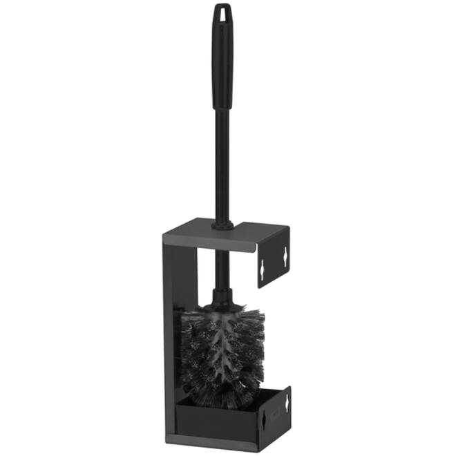 Toiletborstelhouder QuartzLine zwart 448951