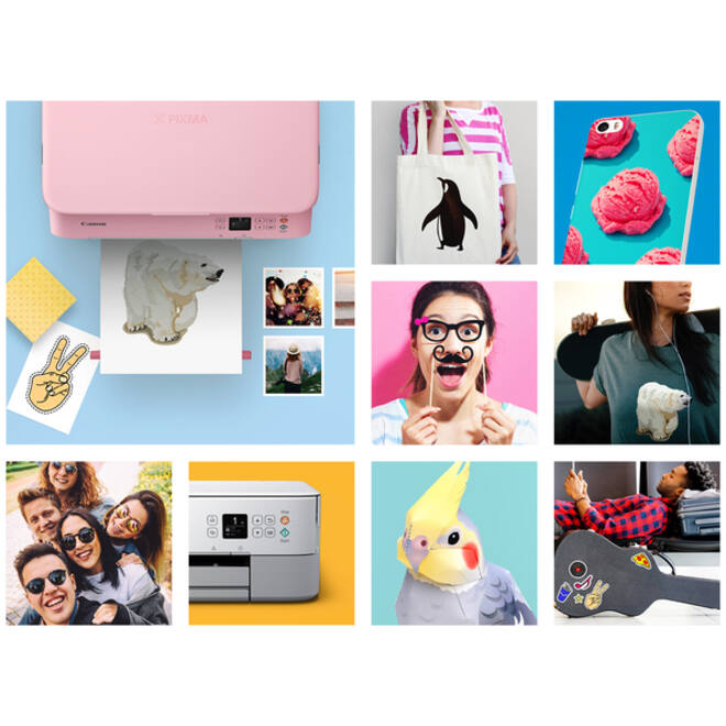 Fotopapier Canon creatieve kit met 3 soorten papier