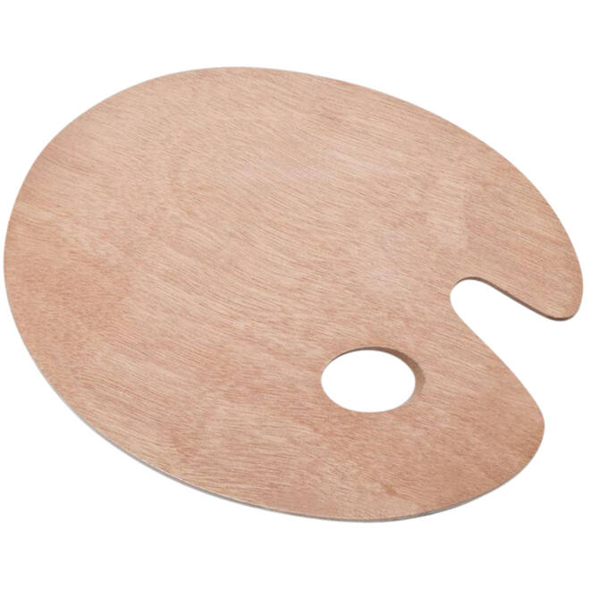 Palet Conda ovaal 20 x 30 cm 5mm berkenhout