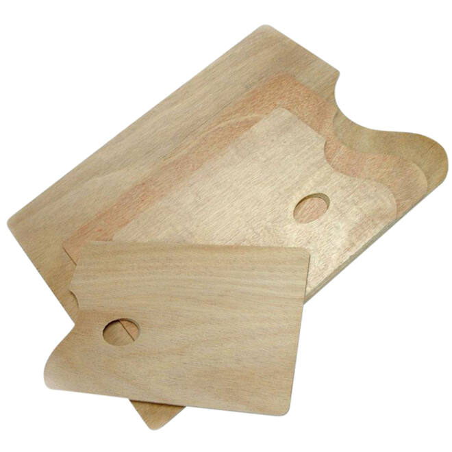 Palet Conda rechthoekig 30 x 40 cm 5 mm hout