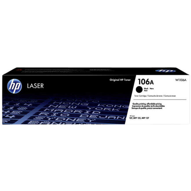 Tonercartidge HP W1106A 106A zwart