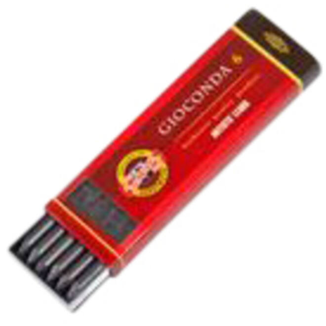 Grafietstift Koh-I-Noor gioconda 4865 4B 5,6mm 6 stuks