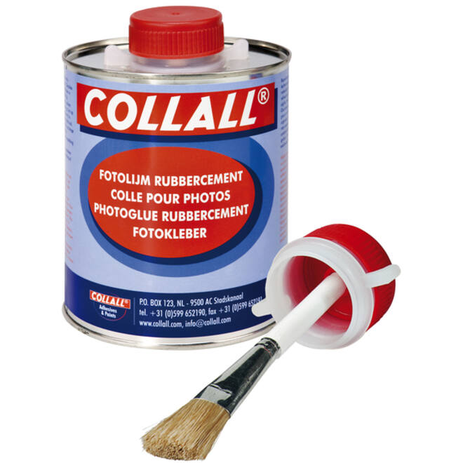 Rubbercement Collall 1000ml + kwast