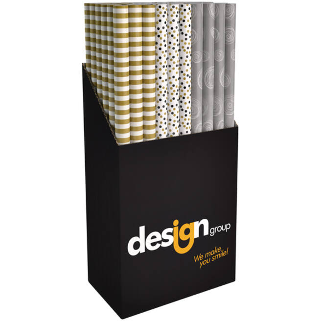 Inpakpapier Design Group party chique 200x70cm assorti