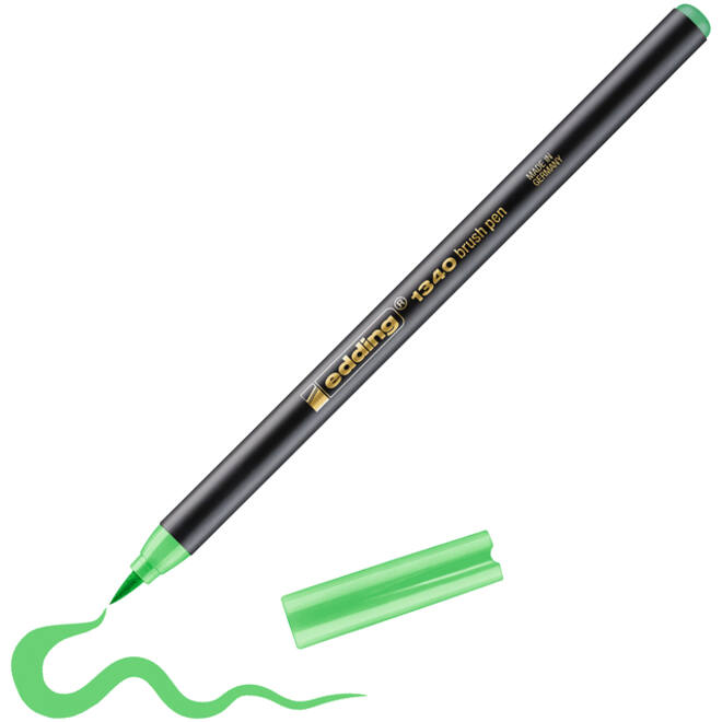 Brushpen edding 1340 lichtgroen
