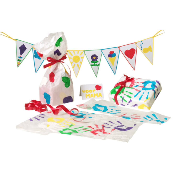 Vingerverf Creall Happy Ingredients 6 kleuren à 80ml