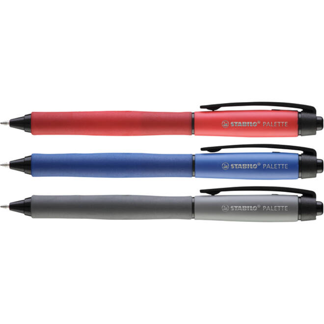 Rollerpen STABILO Palette 268/40 medium rood