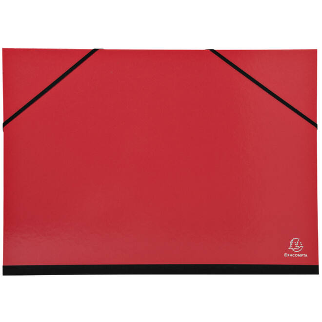 Tekenmap Exacompta Iderama 32x45cm met elastieke sluiting assorti