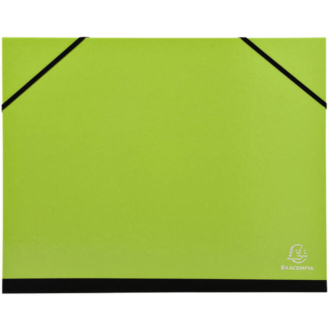 Tekenmap Exacompta Iderama 26x33cm met elastieke sluiting assorti