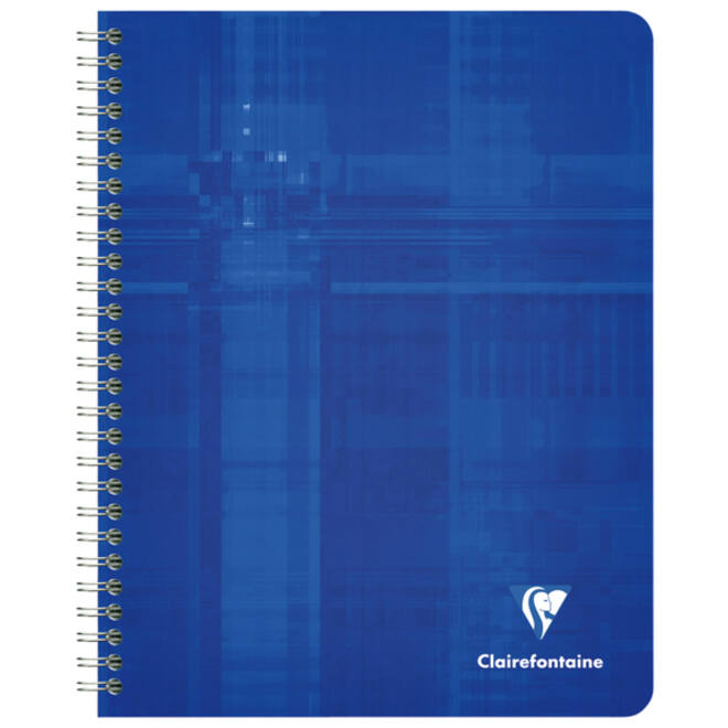 Schrift Clairefontaine A5+ ruit 5x5mm 120 pagina's 90gr assorti
