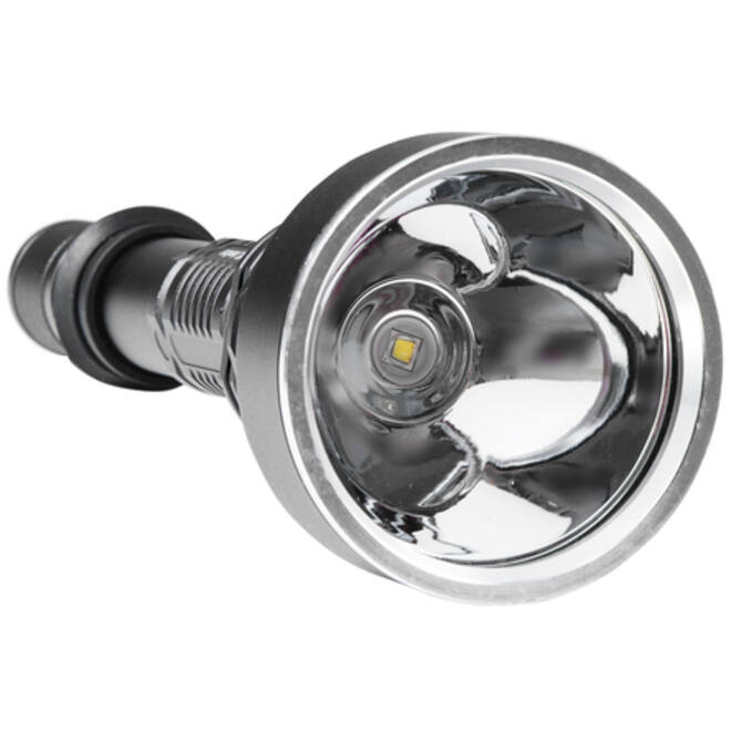 Zaklamp MAUL Helios LED 23cm accu lichtbereik 300m 10W