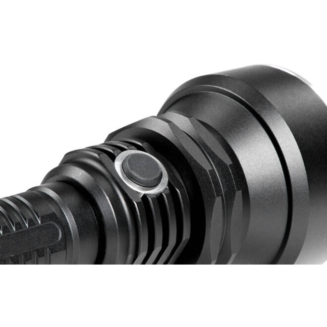 Zaklamp MAUL Helios LED 23cm accu lichtbereik 300m 10W