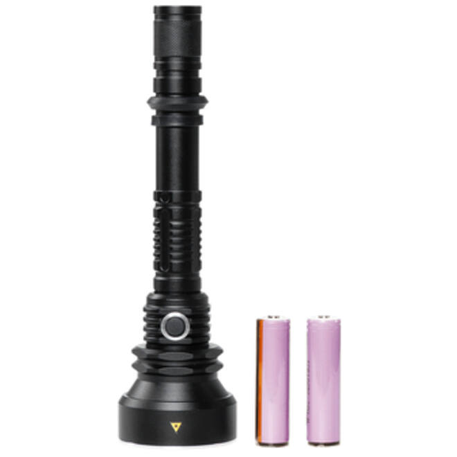 Zaklamp MAUL Helios LED 23cm accu lichtbereik 300m 10W