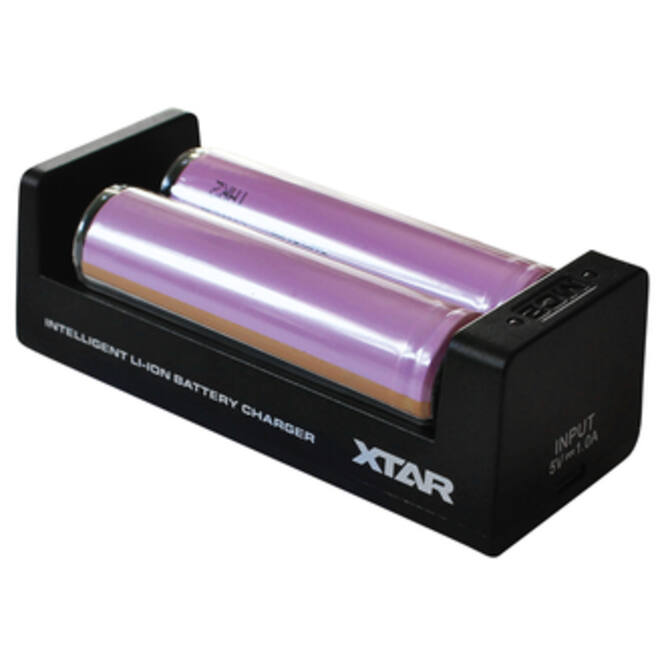 Acculader MAUL XTAR MC2 voor 2 accu‘s