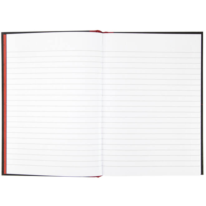 Notitieboek Oxford Black n' Red A5 96vel lijn