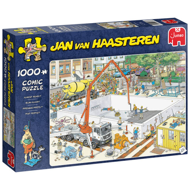 Puzzel Jan van Haasteren Bijna klaar? 1000 stukjes