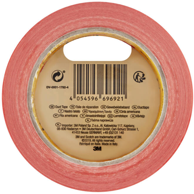 Plakband Scotch high visibility 48mmx25m oranje