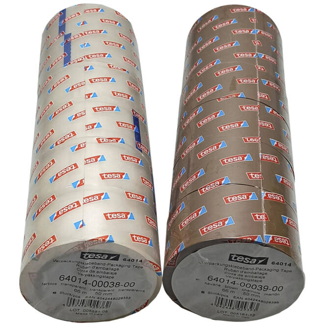 Verpakkingstape Tesa 64014 50mmx66m bruin PP