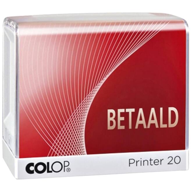 Woordstempel Colop Printer 20 betaald