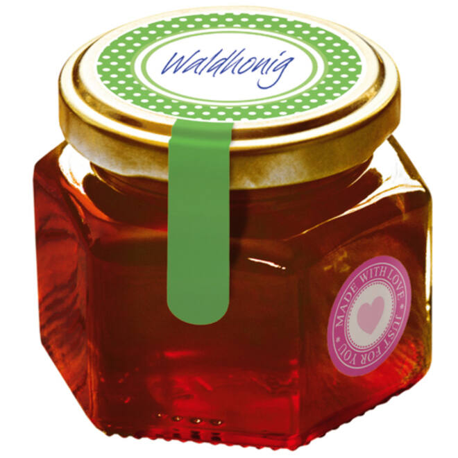 Etiket HERMA 15446 keuken new look rood