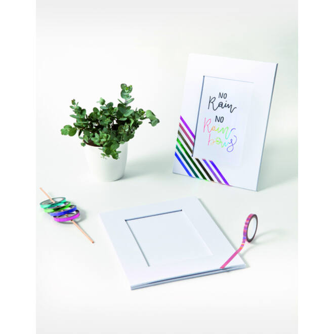 Fotoframe Folia 166x216mm karton wit