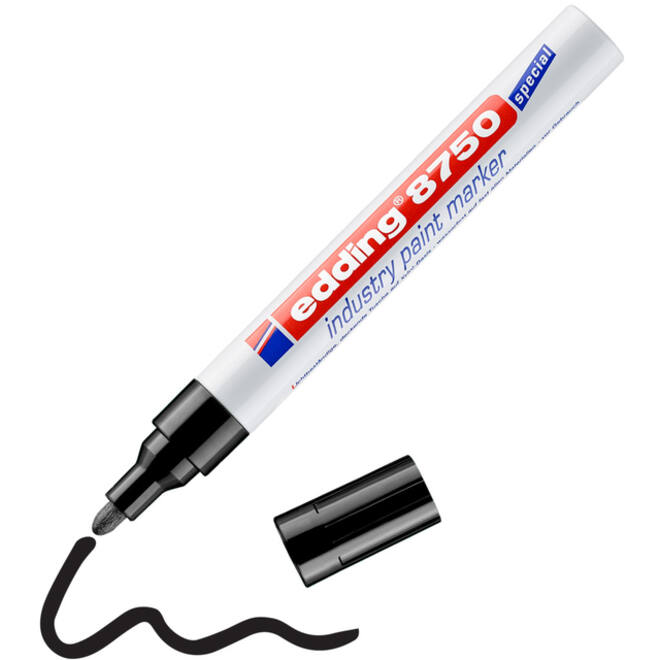 Lakmarker edding 8750 industrie zwart