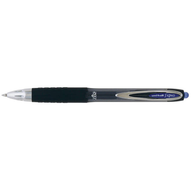 Gelschrijver Uni-ball Signo 207 medium blauw