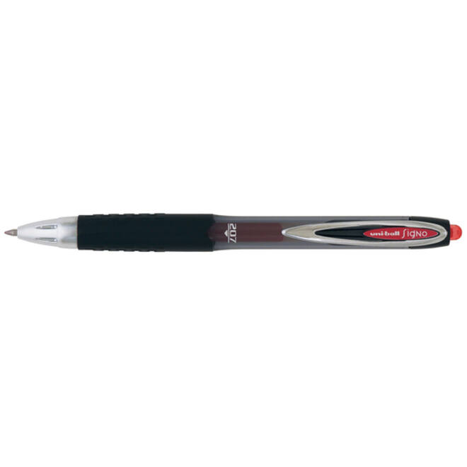 Gelschrijver Uni-ball Signo 207 medium rood