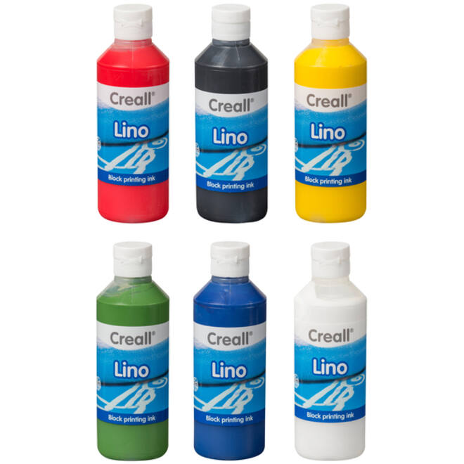Linoleumverf Creall Lino zwart 250ml