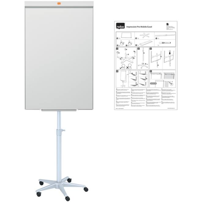 Flipover Nobo Classic mobiel staal retail