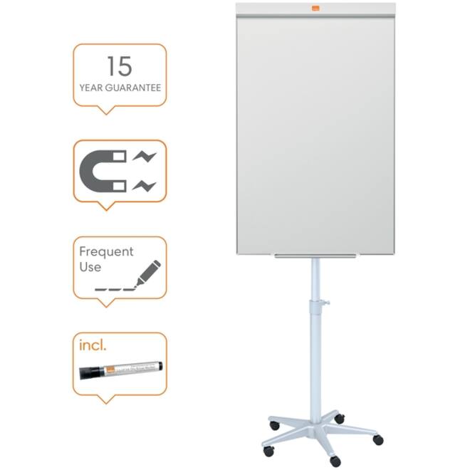 Flipover Nobo Classic mobiel staal retail
