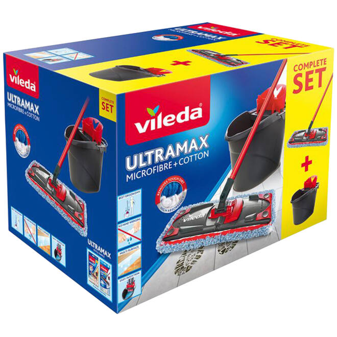 Mopset Vileda Ultra Max Micro & Cotton Box