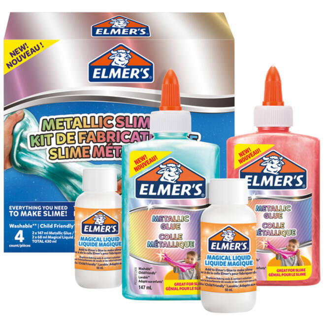 Kinderlijm Elmer's slijmkit metallic
