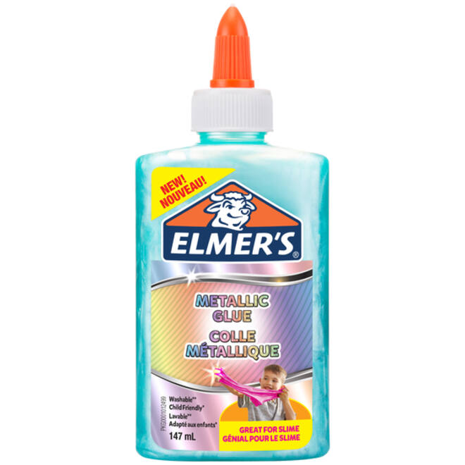 Kinderlijm Elmer's metallic blauw
