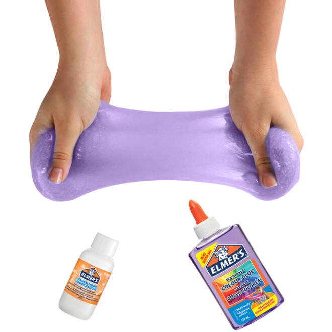 Kinderlijm Elmer's transparant paars