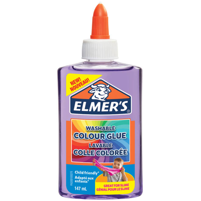 Kinderlijm Elmer's transparant paars