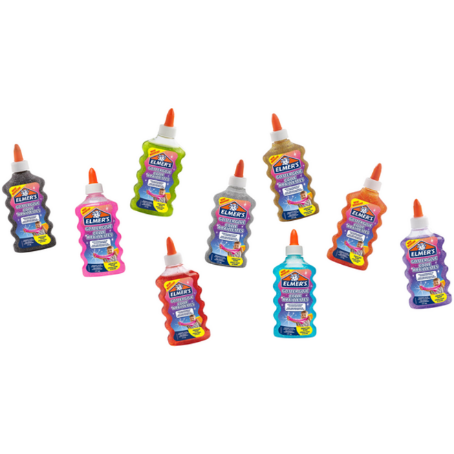 Kinderlijm Elmer's glitter zilver