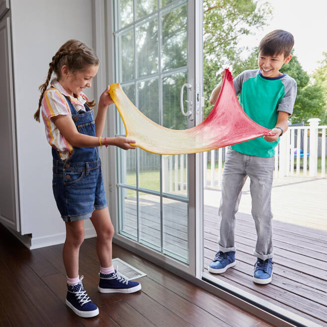 Kinderlijm Elmer's kleurveranderde geel