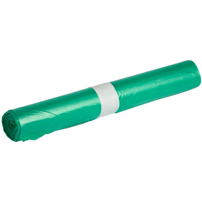 Afvalzak Powersterko HDPE T23 58x100cm 70L groen