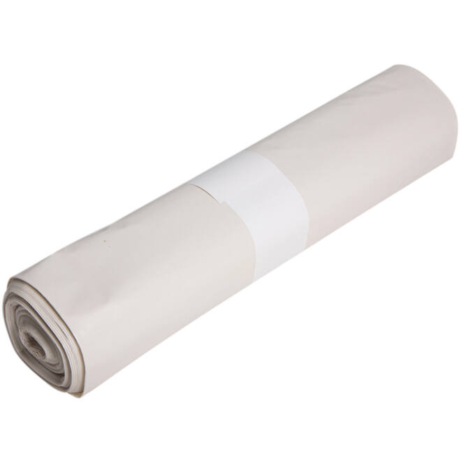 Afvalzak Powersterko LDPE T100R 90x120cm 190L wit