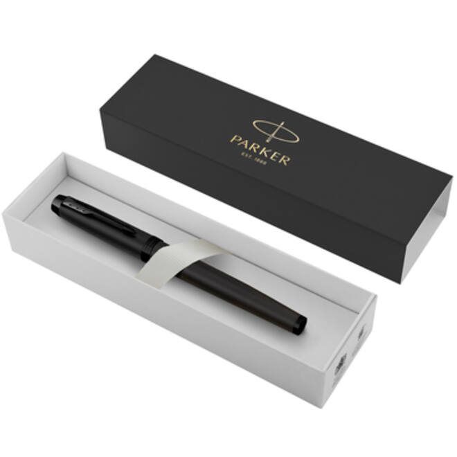 Vulpen Parker IM Achromatic GB matt black fijn