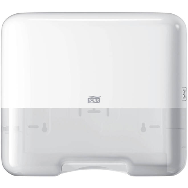 Handdoekdispenser Tork Mini H3 Elevation voor C- en Z-vouw handdoek wit 553100