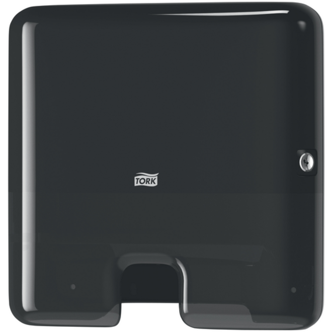 Handdoekdispenser Tork Xpress Mini H2 multifold zwart 552108