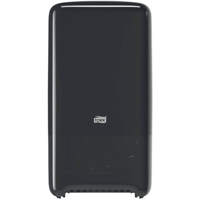 Toiletpapierdispenser Tork T6 Elevation medium duo zwart 557508
