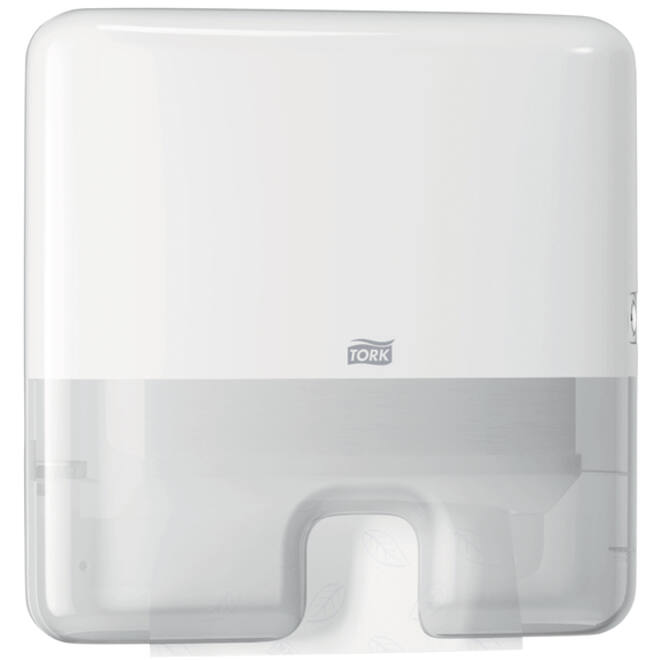 Handdoekdispenser Tork H2 Elevation Xpress klein wit 552100