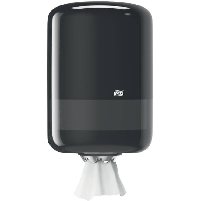 Poetspapierdispenser Tork M2 Elevation zwart 559008