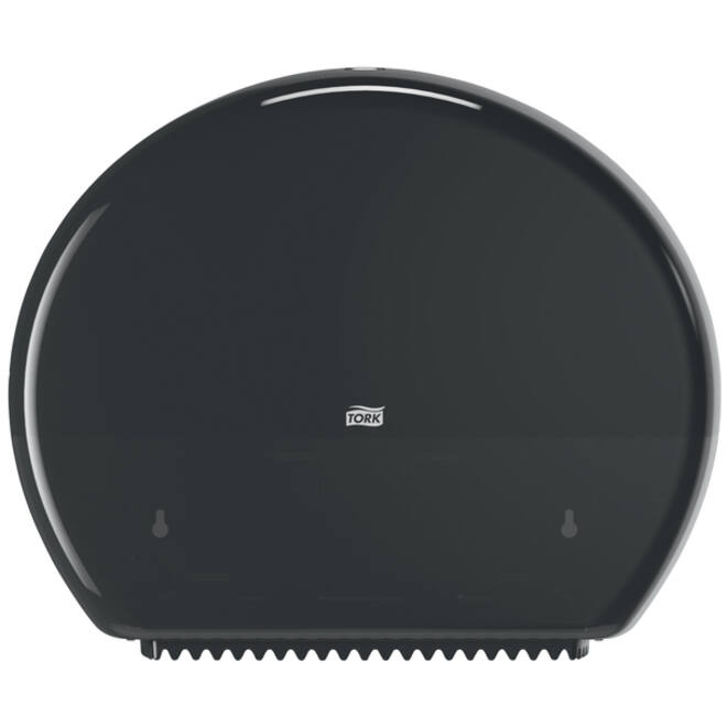 Toiletpapierdispenser Tork Jumbo T1 Elevation zwart 554008