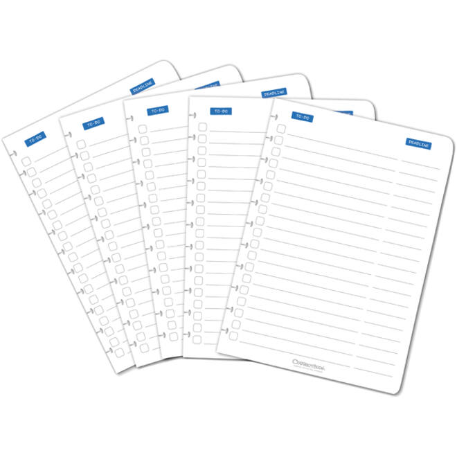 Uitbreidingsset Correctbook A4 to-do 5 bladen