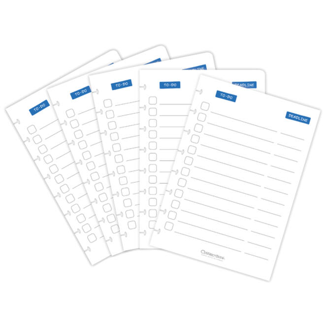 Uitbreidingsset Correctbook A5 to-do 5 bladen