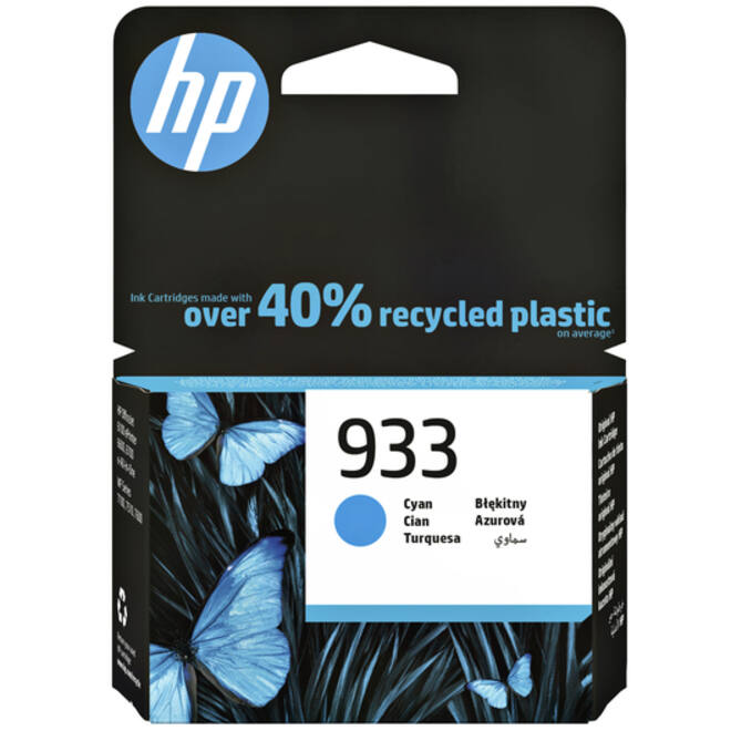 Inktcartridge HP CN058AE 933 blauw
